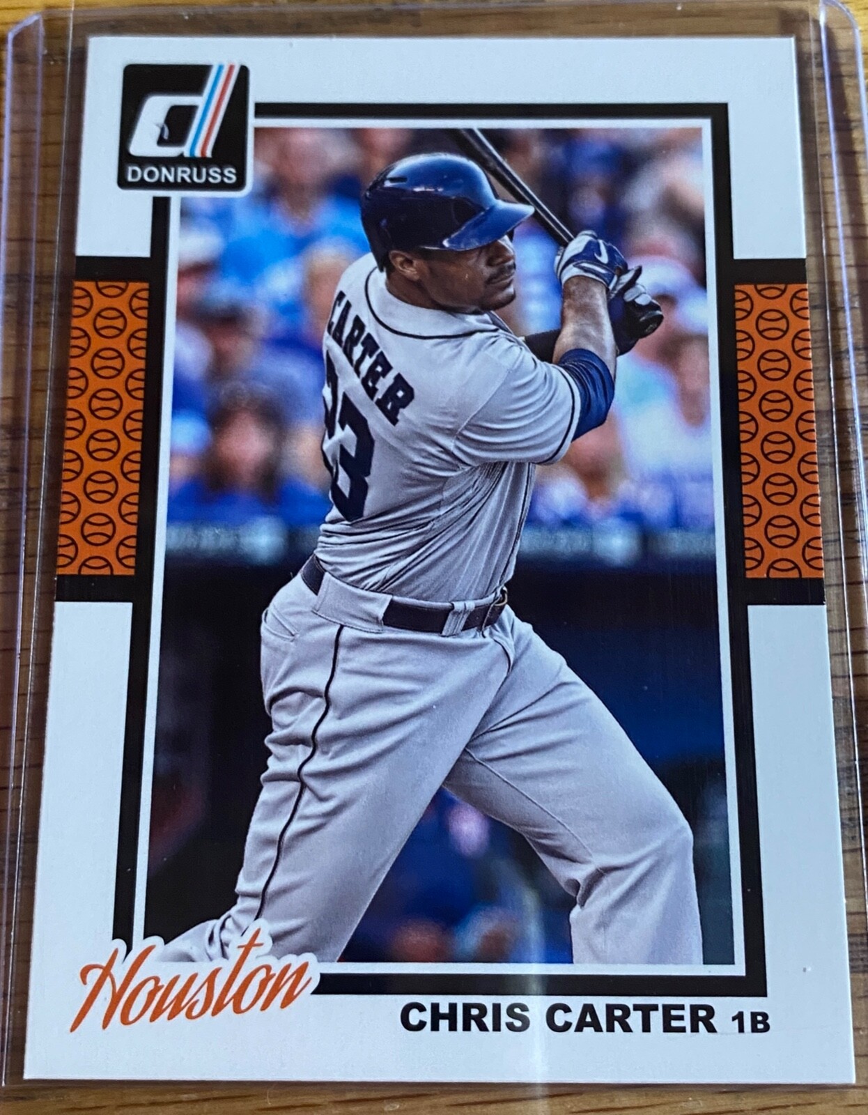 2014 Panini Donruss Chris Carter #109 Houston Astros MLB Baseball