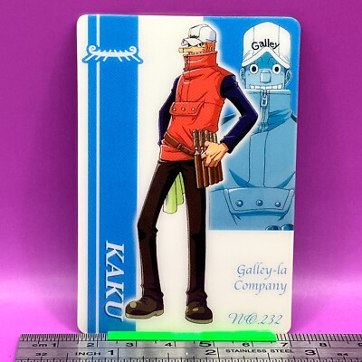 Kaku 232 One Piece King of Pirates Gummy Card 2005 BANDAI TCG