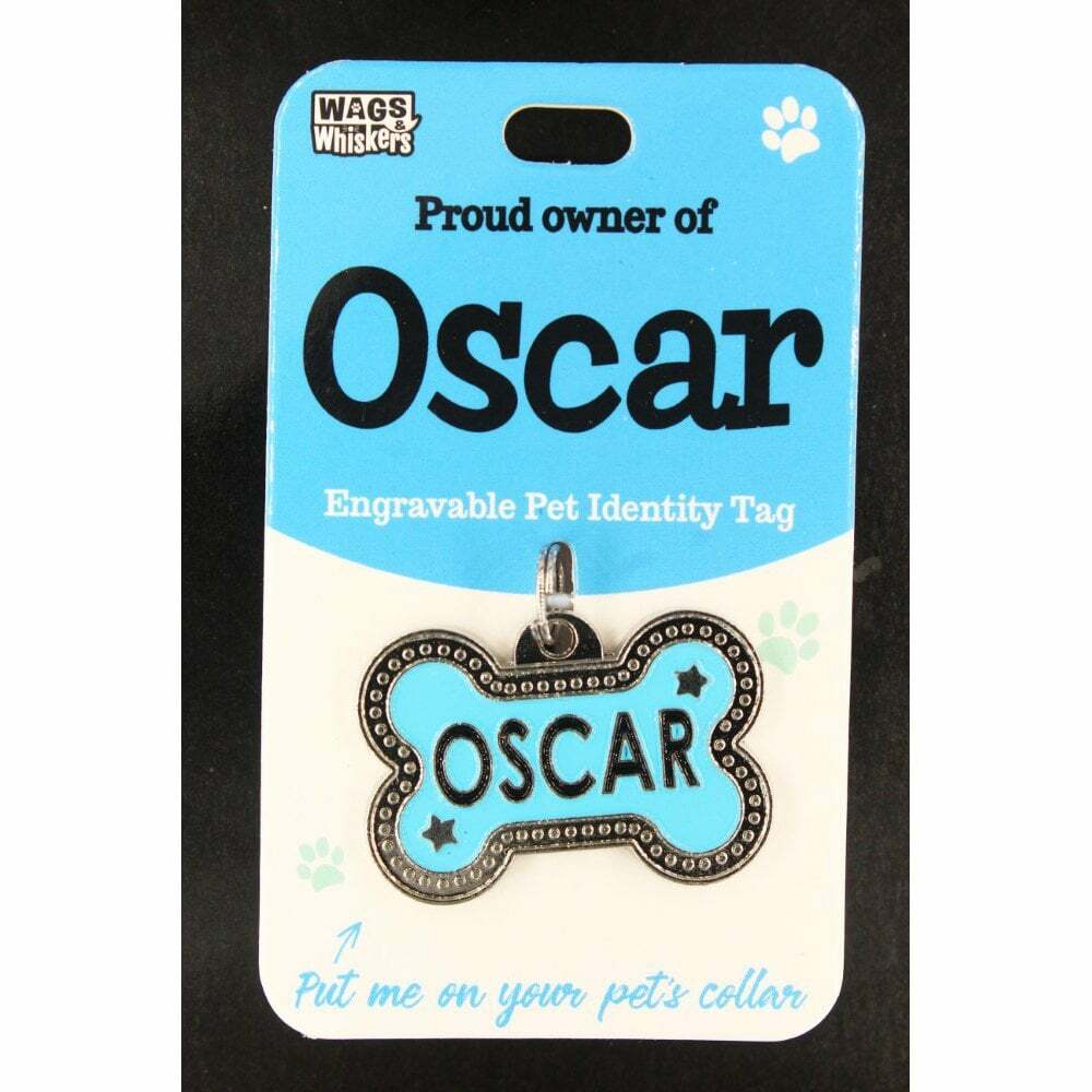 Wags & Whiskers Pet Identity Tag - Oscar 00204090257