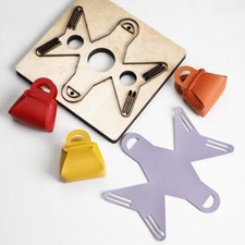 Mini Handbag Leather Cutting Die Coin Purse Wallet Pouch Clutch Making Template