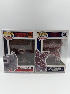 Stranger Things Funko Set. #1303 Demo at And #20 Demogorgon 8 Bit