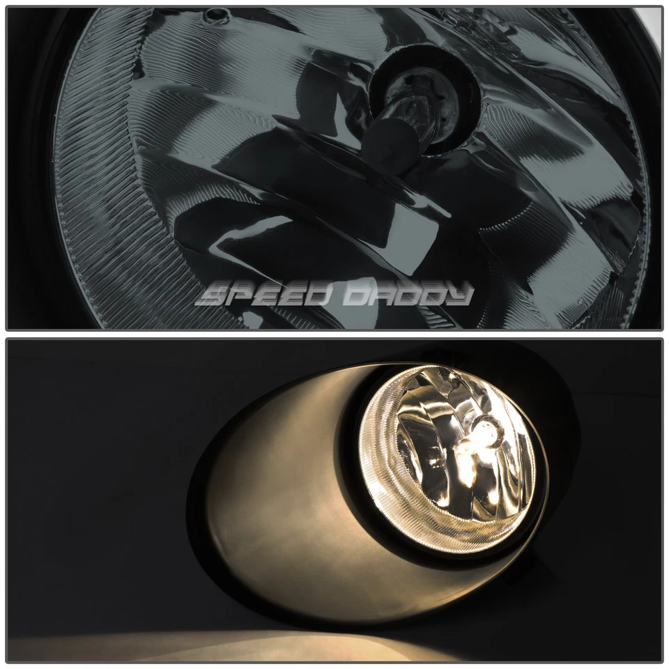 适用于 07-11 丰田 SEQUOIA/-13 TUNDRA 烟熏镜片 BUMPER FOG LIGHT LAMPS 带 SWITCH — 第 2/4 张图片