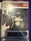 Funko Pop! Animation Death Note L Vinyl Figure #218 w/ EcoTEK Protector