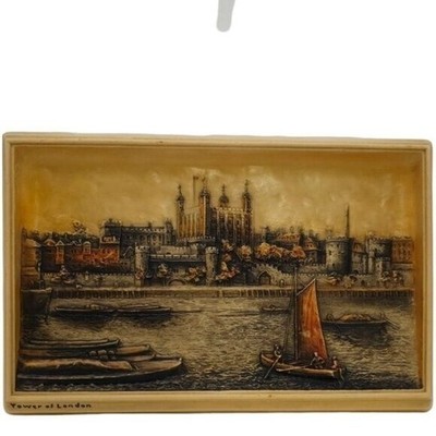 Ivorex Osborne Plaque Tower Of London Wall Art Made In England Vintage Decor