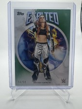 2025 Topps Exalted WWE Becky Lynch Base /50 Green BRD