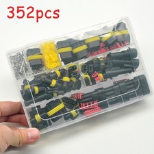352x Waterproof Car Electrical 1234 pin Connector Terminals Automotive Wire Plug