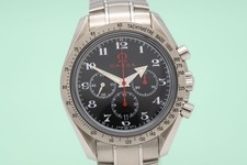 Omega Speedmaster Broad Arrow Black Steel 3558.50.00 Complete Open Date