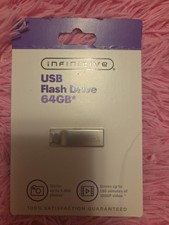 Infinitive USB 64GB USB Flash Drive 160 Min. 1080 Video Capacity