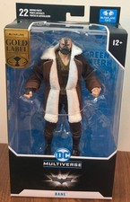 McFarlane DC Multiverse Bane Gold Label The Dark Knight Rises Trench Coat New