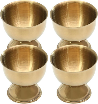 4 Pcs Gold Egg Cups - Stainless Steel Egg Holder - Egg Tray Kitchen Tool for Sof