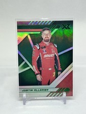 2021 Panini Chronicles XR Racing Justin Allgrier Green Parallel NASCAR #11