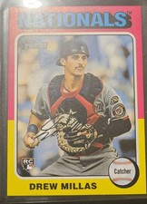 2024 Topps Heritage High Number Drew Millas Mini Rc SP #613