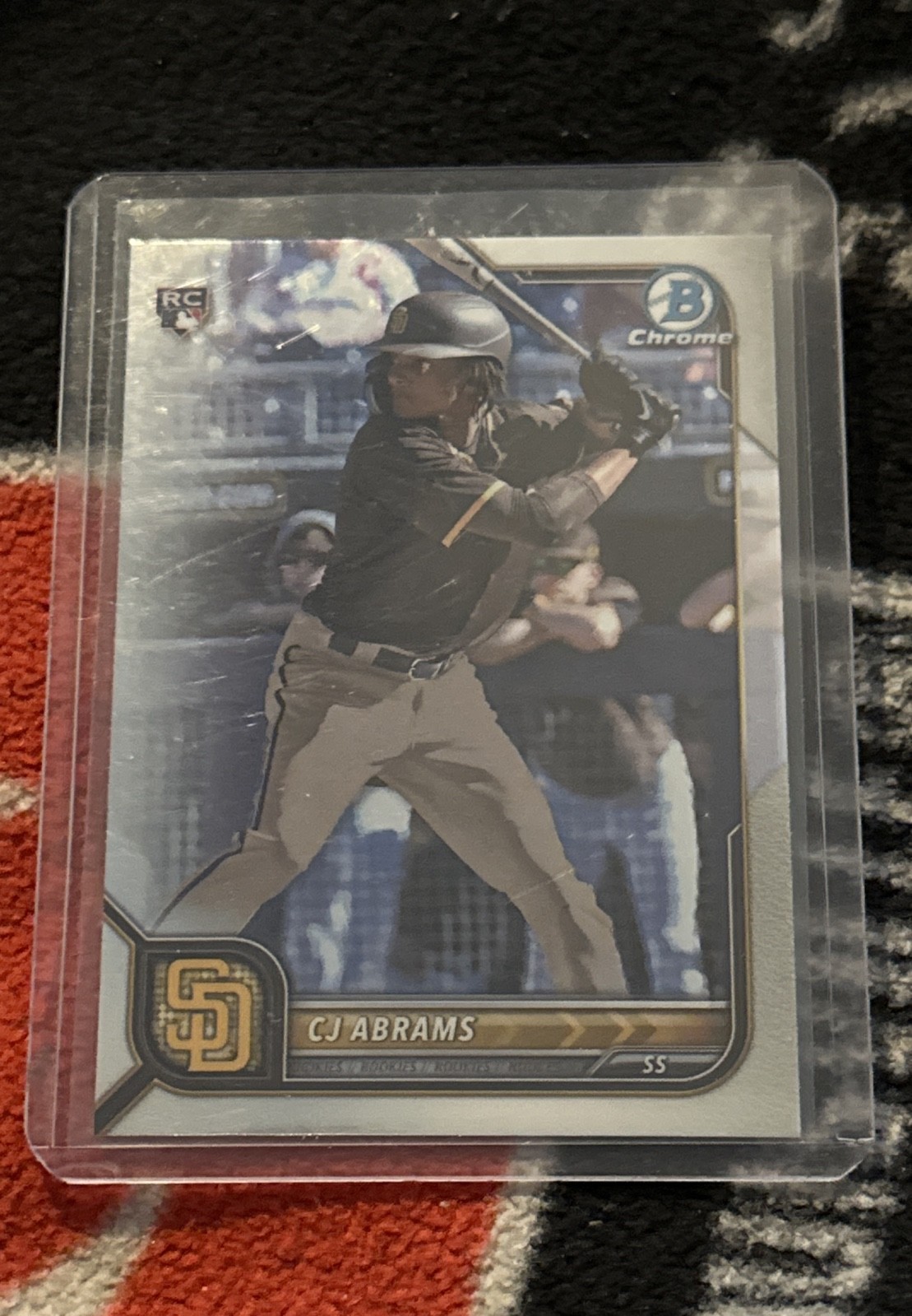 2022 Bowman Chrome - C.J. Abrams #12 (RC)