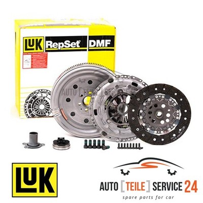 Kupplungssatz Schaeffler Luk 600 0016 00 Luk Repset Dmf für Audi Seat Skoda VW