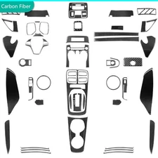 72PCS Real Carbon Fiber Full Interior Trim Kits For Chevrolet Camaro 2010-2015