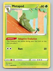 Metapod 002/192 Rebel Clash