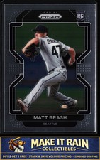 Matt Brash 2022 Panini Prizm #111 Seattle Mariners Rookie RC