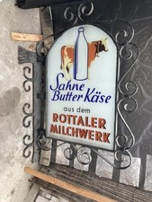 Altes Werbeschild Rottaler Milchwerke