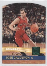 2010-11 Donruss Emerald Die-Cut Jose Calderon #32 0a1