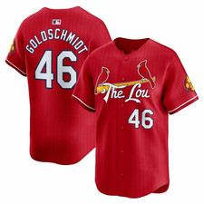 Louis Cardinals City Jerseys Red 2 side Men DV14