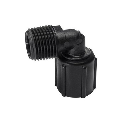 Flair-It 30785 PEXLock Swivel Elbow 1/2 MPT x 1/2 FPT Dia. in. with Clamp