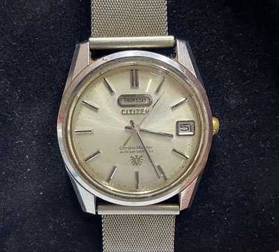 Citizen Chronomaster Quartz Men Wristwatch