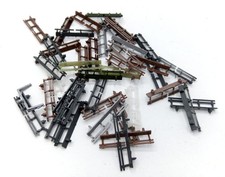 40 Stück  W50 Geländer Spritzgus  S.e.S  Modelleisenbahn HO 1:87  /G16