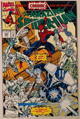 AMAZING SPIDER-MAN #360 NM- 9.2 1st Cameo Appearance Of Carnage Key Issue