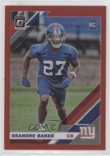 2019 Panini Donruss Optic Rookies Red Prizm 16/99 Deandre Baker #114 0q3