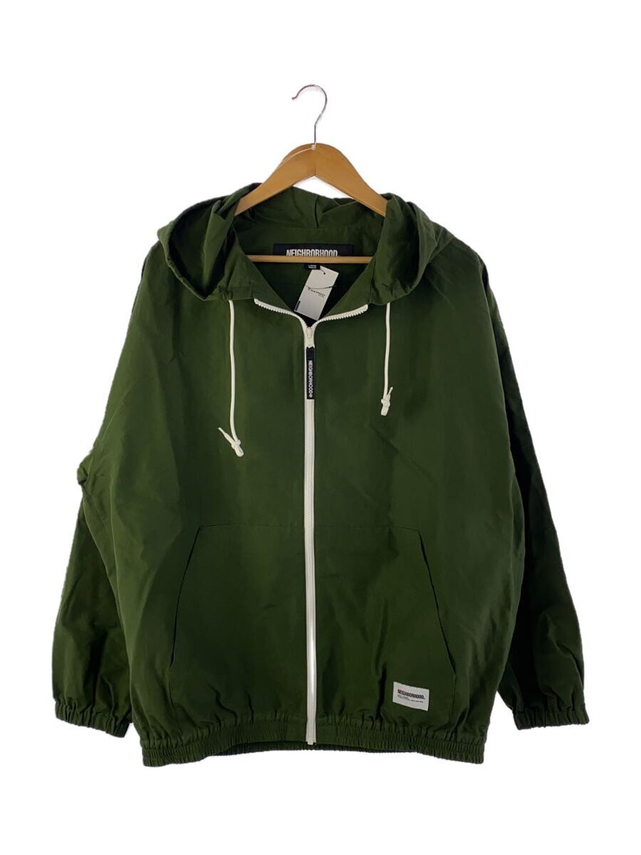 NEIGHBORHOOD Zip Up Hooded Jacket L Khaki Nylon Cotton | eBay 