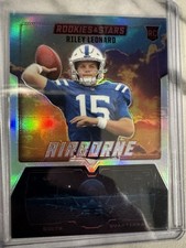 2025 Panini Rookies & Stars - Airborne Riley Leonard #27 Silver (RC)