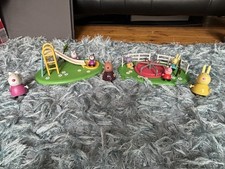 Peppa Pig Play Ground Slide & Roundabout With Characters
