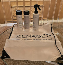 ZENAGEN EVOLVE Nourishing Shampoo  Conditioner 6.75oz Repairacle Spray  Bag