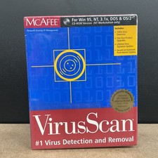 McAfee VirusScan PCCrypto PC Medic 97 Windows 95 CD-ROM Factory Sealed
