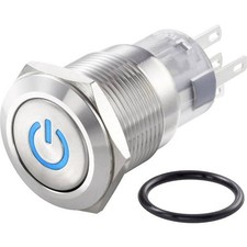 TRU COMPONENTS TC-7494500 TC-LAS1-AGQ-11ZDT/B/12V/S Vandal Switch 2