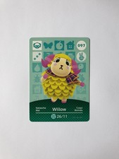 097 Willow Amiibo Card Series 1 Animal Cro...
