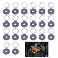 Camera Strap Split Ring 0.47", 20Pcs Stainless Steel Round Lug Ring Blue