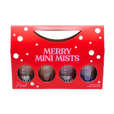 Victoria's Secret Pink Merry Mini Body Mist 4-piece Gift Set - NEW