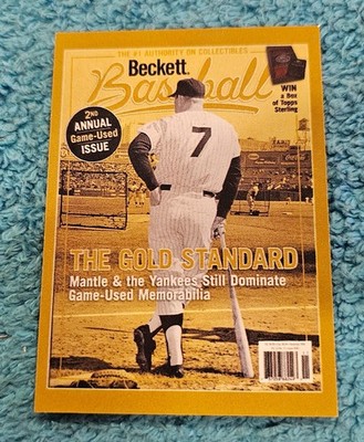 2014 NSCC Beckett Covers BASEBALL Mickey Mantle 326/500