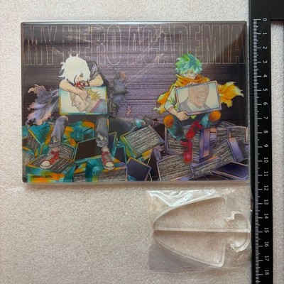Izuku Midoriya & Kisuke Shigara Acrylic Art Weekly Shonen Jump