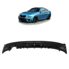 Sportdiffusor Heckdiffusor Schwarz glanz passt f�r BMW 2er F22 F23 ab 2013-2021
