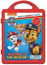 Nickelodeon Paw Patrol: Racing to the Rescue : Book  Magnetic Play Set by Lori