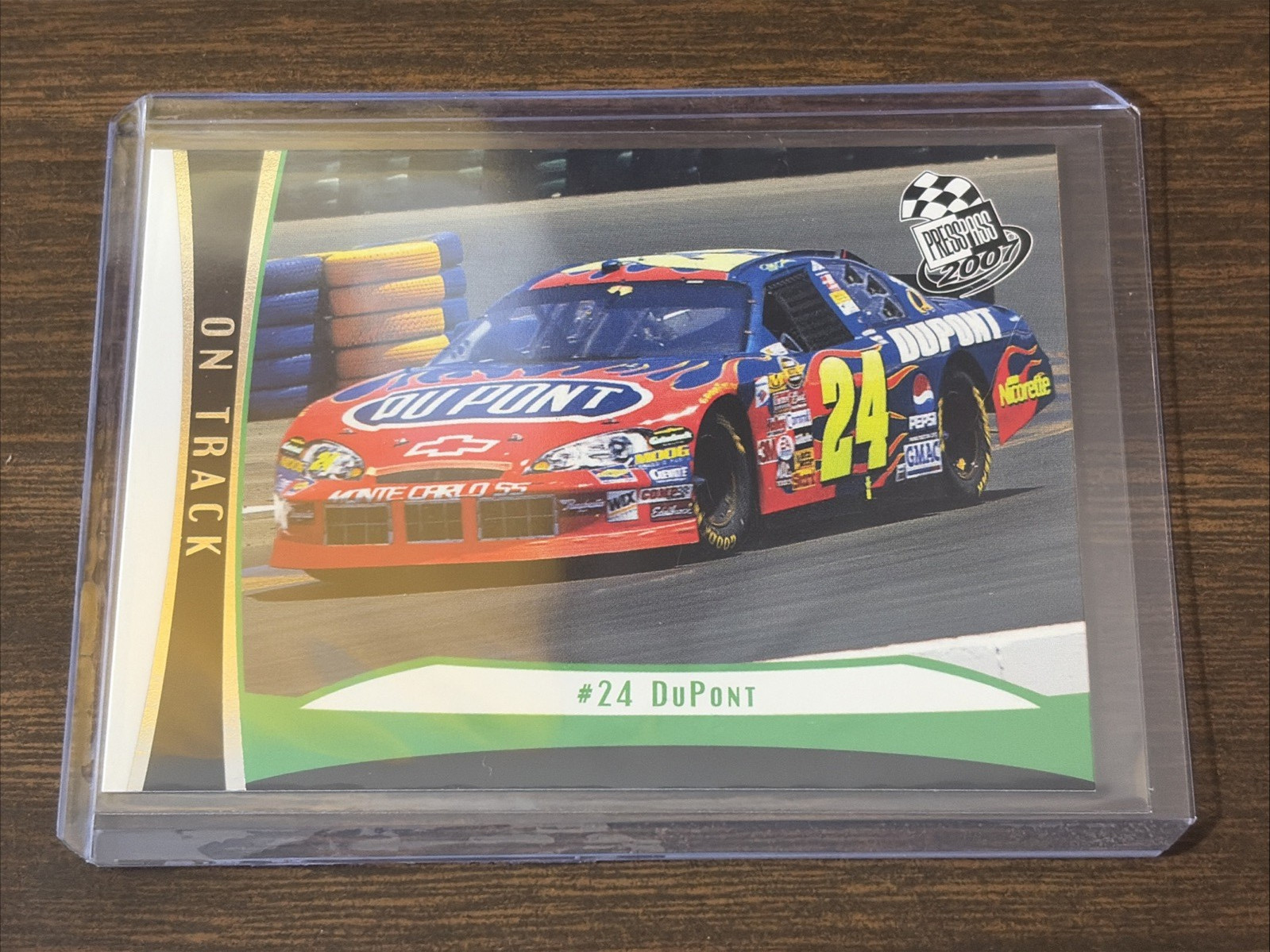2007 Press Pass - On Track Jeff Gordon #73