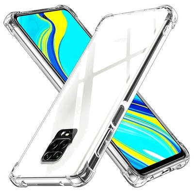 Elegante Klare Silikon Hülle für Xiaomi Redmi Note 9S/9 Pro - Stoßfest & Dünn