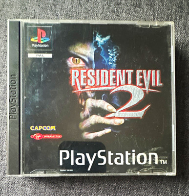 Capcom Resident Evil 2 Sony PlayStation 1 PAL USK 18 Handbuch   Serie