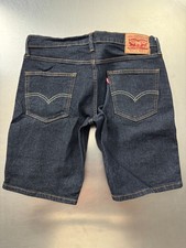 Vintage Levi's 511 Shorts Denim Dark Wash Tag W33