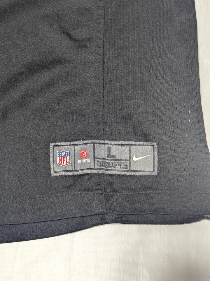 Camiseta Nike Darren McFadden #20 Oakland Raiders NFL para hombre grande en el campo negra Foto 3 de 4