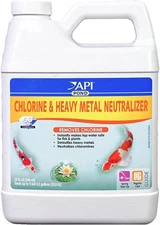 API Pond Chlorine and Heavy Metal Neutralizer, 32 oz, Exp. 12/2029