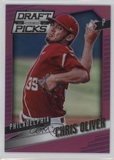 2014 Panini Prizm Perennial Draft Picks Purple 145/149 Chris Oliver #31 0o9