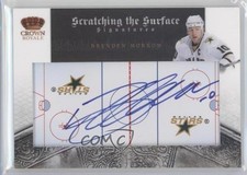 2010 Crown Royale Scratching the Surface Signatures /100 Brenden Morrow Auto 0v1